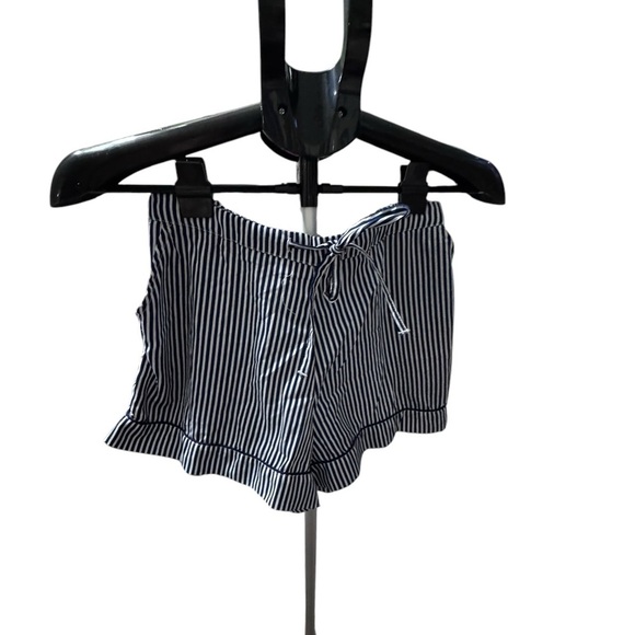 Isaac Mizrahi sleepwear striped button down pj 2 pc set small p29 - Picture 4 of 8